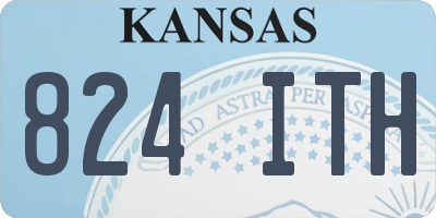 KS license plate 824ITH