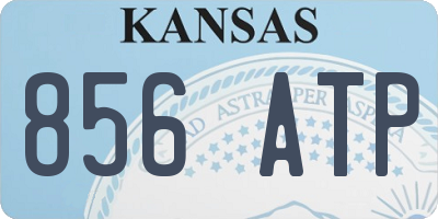 KS license plate 856ATP