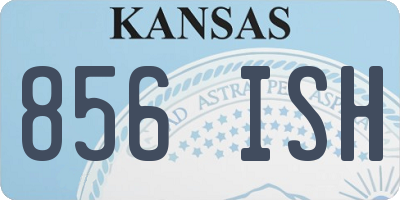KS license plate 856ISH