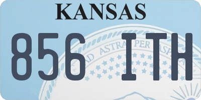 KS license plate 856ITH