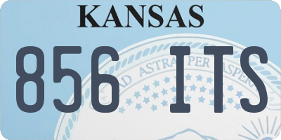 KS license plate 856ITS