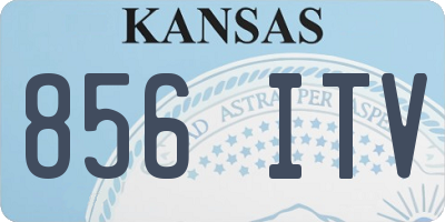 KS license plate 856ITV