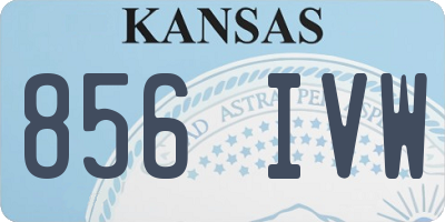 KS license plate 856IVW