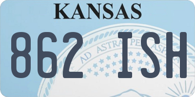 KS license plate 862ISH