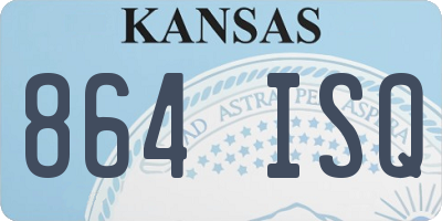 KS license plate 864ISQ