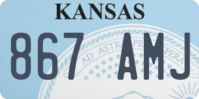 KS license plate 867AMJ