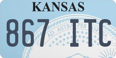 KS license plate 867ITC
