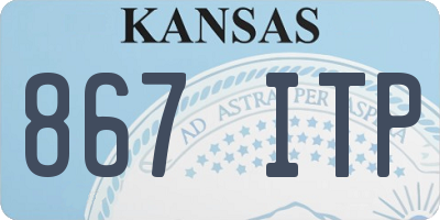 KS license plate 867ITP