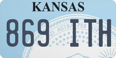 KS license plate 869ITH