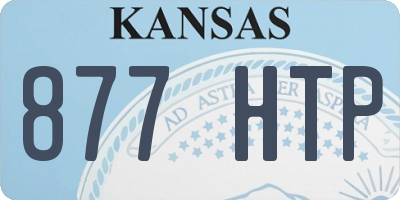 KS license plate 877HTP