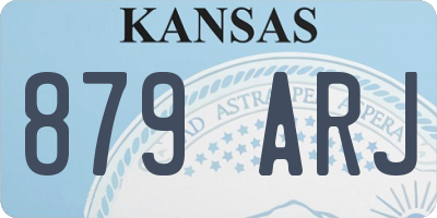 KS license plate 879ARJ