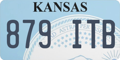 KS license plate 879ITB