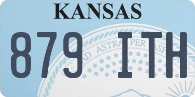 KS license plate 879ITH