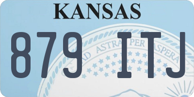 KS license plate 879ITJ