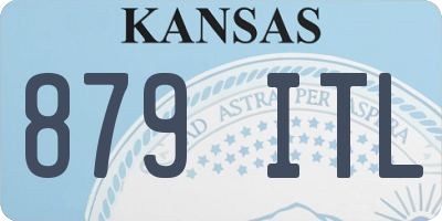 KS license plate 879ITL