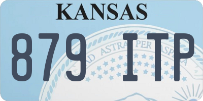 KS license plate 879ITP