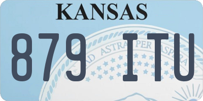 KS license plate 879ITU
