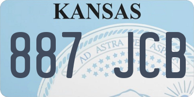 KS license plate 887JCB