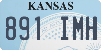 KS license plate 891IMH