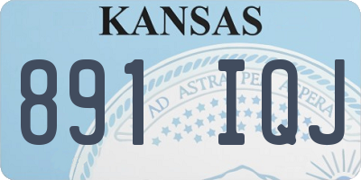 KS license plate 891IQJ