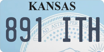 KS license plate 891ITH