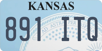 KS license plate 891ITQ