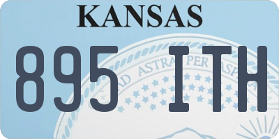 KS license plate 895ITH