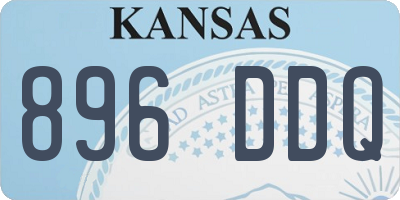 KS license plate 896DDQ