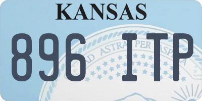 KS license plate 896ITP