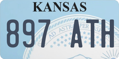 KS license plate 897ATH