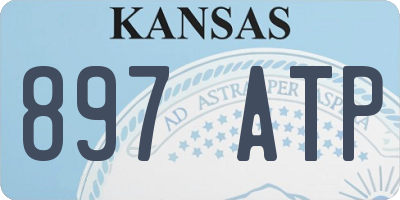 KS license plate 897ATP