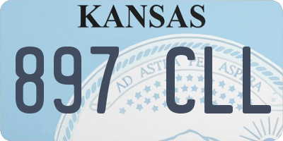 KS license plate 897CLL