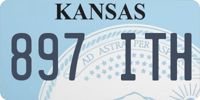 KS license plate 897ITH