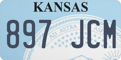 KS license plate 897JCM