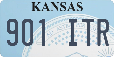 KS license plate 901ITR