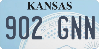 KS license plate 902GNN