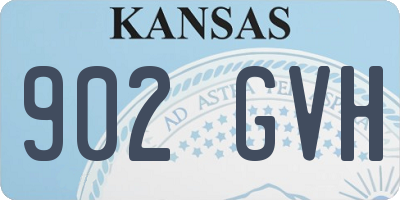 KS license plate 902GVH