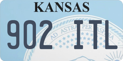 KS license plate 902ITL