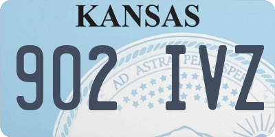 KS license plate 902IVZ