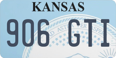 KS license plate 906GTI