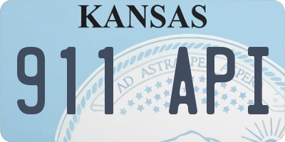 KS license plate 911API