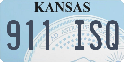 KS license plate 911ISQ