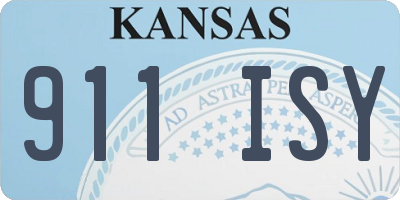 KS license plate 911ISY