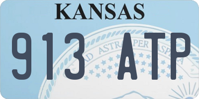 KS license plate 913ATP