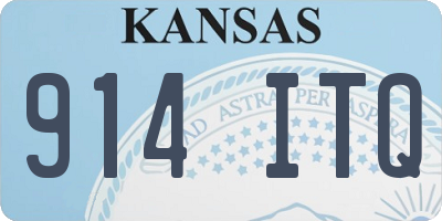 KS license plate 914ITQ