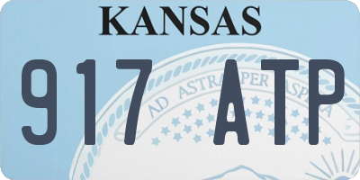 KS license plate 917ATP