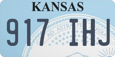 KS license plate 917IHJ