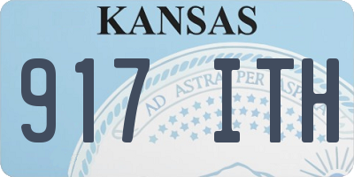 KS license plate 917ITH
