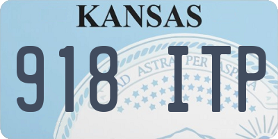 KS license plate 918ITP