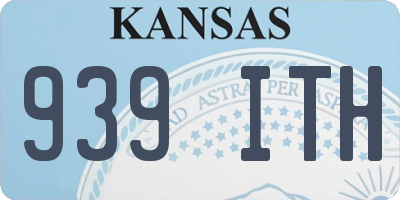 KS license plate 939ITH